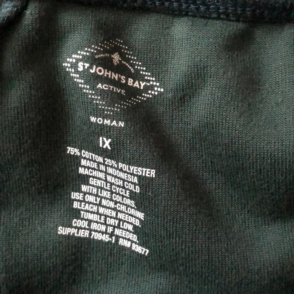 St. John's Bay Active Velour Pant - Plus - Picture 5 of 8